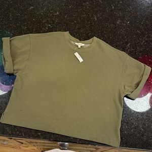 Madewell Olive Short Sleeve Tee